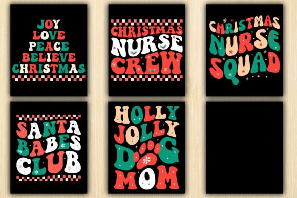 Christmas Bundle Graphics for T-Shirt Designs