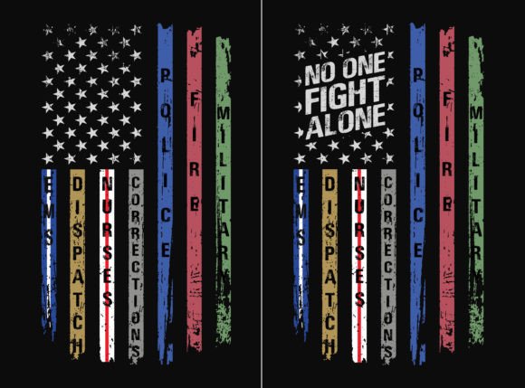 First Responders Graphics for T-Shirt Designs