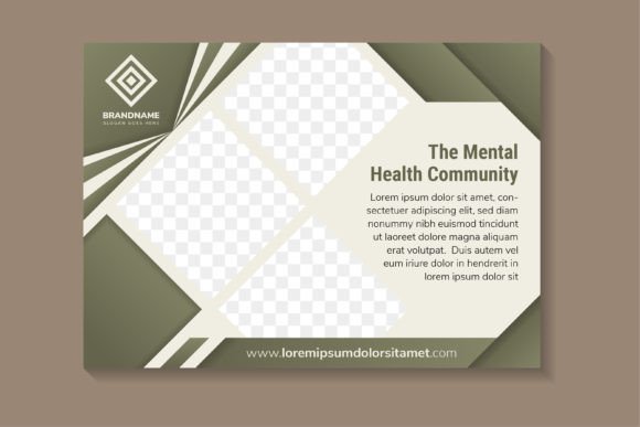 Health Community Horizontal Banner Graphics & Print Templates