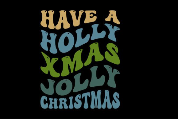 Holly Xmas Graphics for T-Shirt Designs