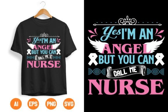 Nurse T-shirt Design 09: Graphics for T-Shirt Designs