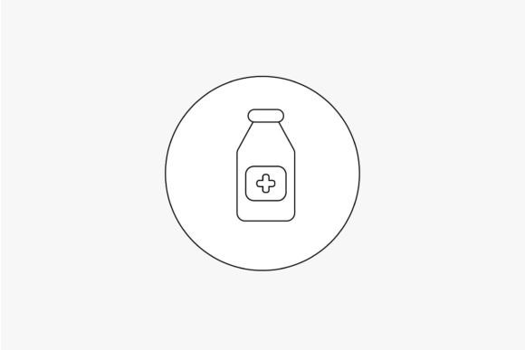 Outline Nurse Medical Simple 17: Graphics & Icons