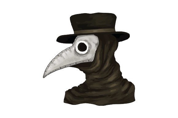 Plague Doctor Watercolor: Medical Crafts Review