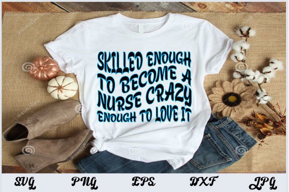 Retro Nurse Graphics for T-Shirt Designs