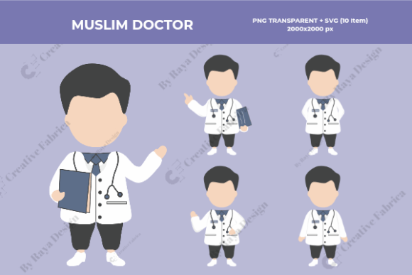 Reviewing the Muslim Doctor Character for Embroidery