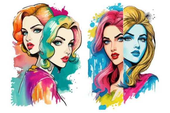 Style Woman: Versatile Graphics & Illustrations