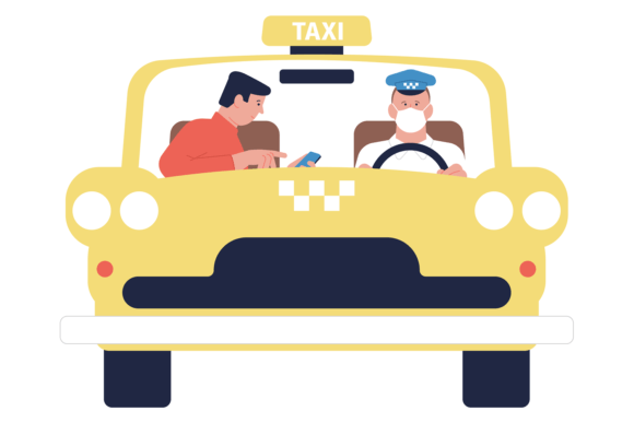 Taxi Driver Graphics & Illustrations Review